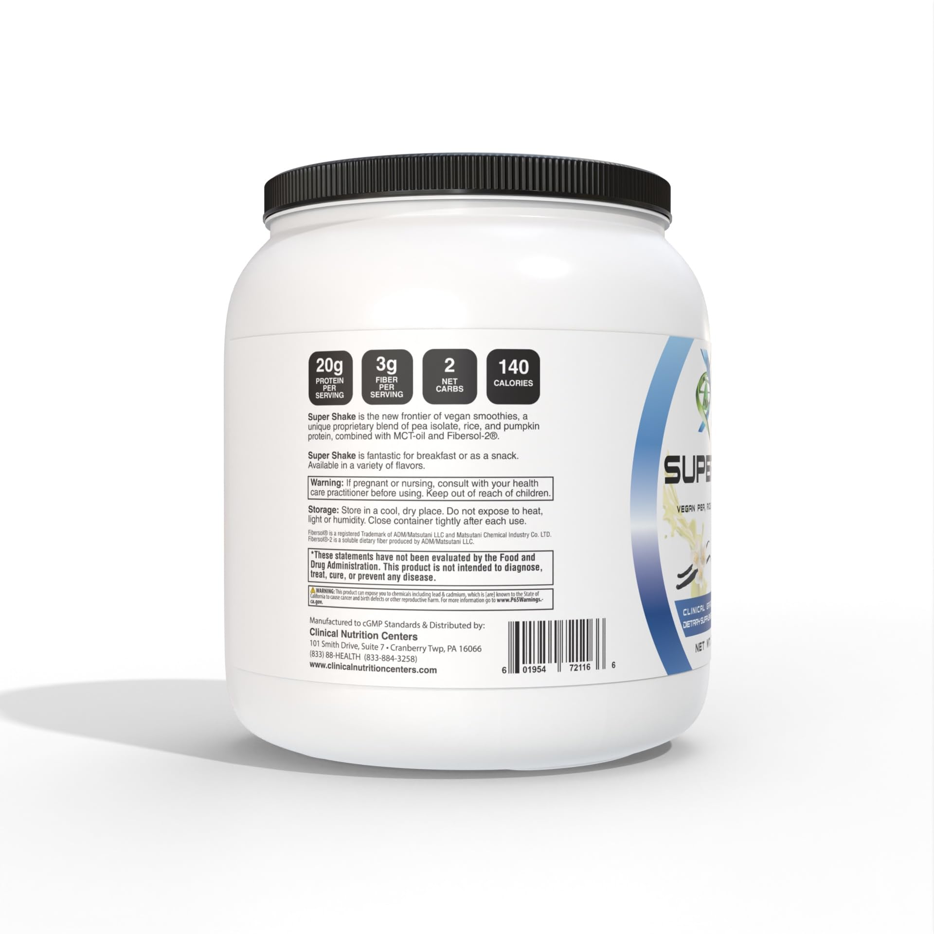 Amazon.com: Clinical Nutrition Centers Super Shake Vanilla Protein