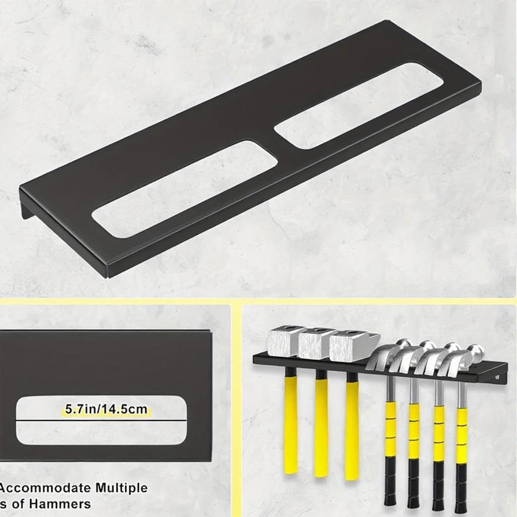 Estante profesional de almacenamiento de herramientas para talleres de garaje, herramientas de pared para destornilladores y herramientas manuales, soporte de herramientas resistente, diseño que