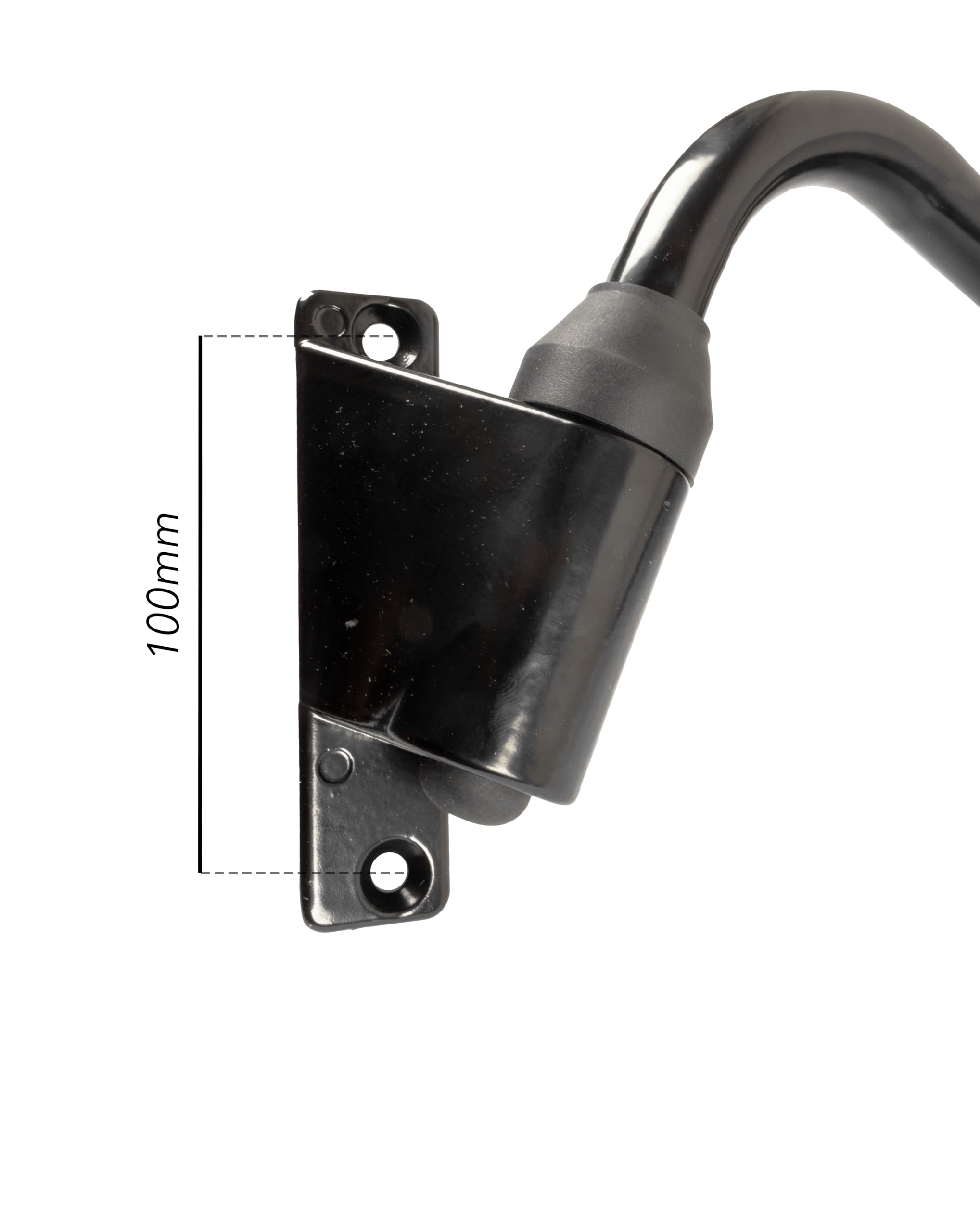 Ama Specchio Retrovisore Destro per Trattori con Coppa 230x180 mm e Braccio 250 mm - Compatibile con Trattori Fiat e Same, Made in Italy