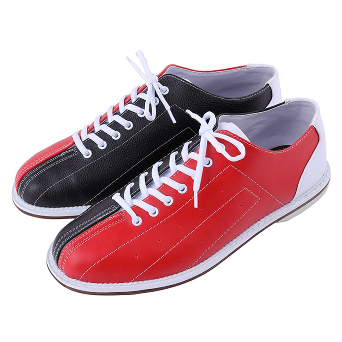 Zapatos De Bolos Hombre Ligero Cuero Talla Grande Diestros