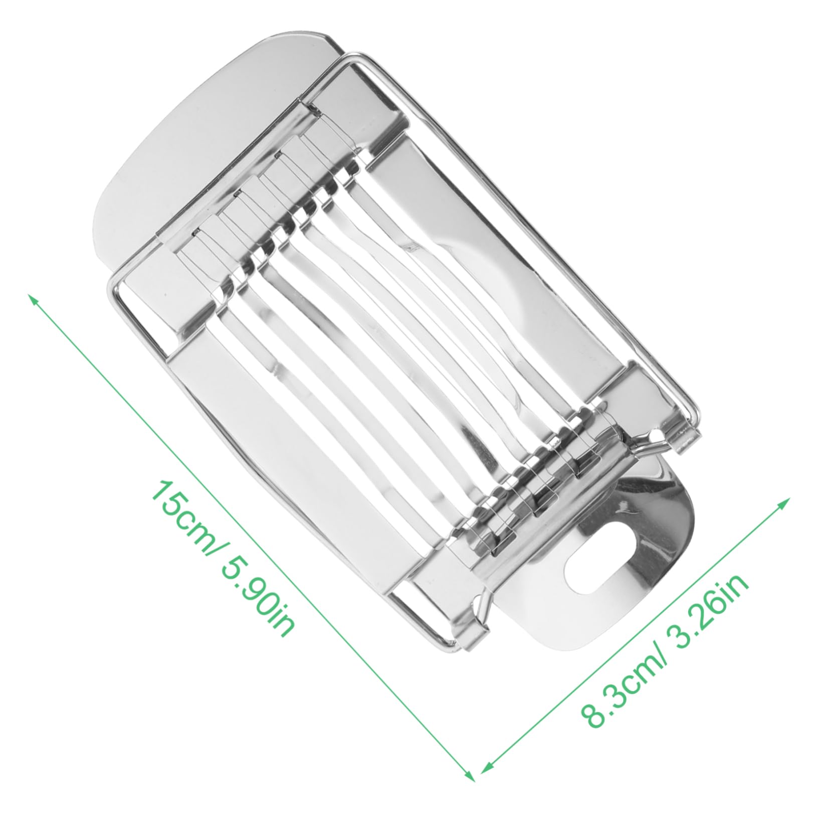 Ciieeo Egg Slicer Convenient Egg Cutter for Hard Boiled Eggs Multi Function Food Cutting Tool for Kitchen Easy to Use and Clean for Slicing Eggs Into Wedges