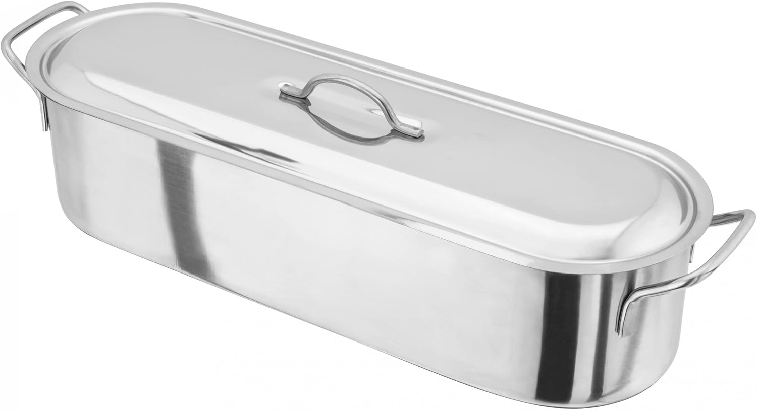 Judge Fish Poacher 45 cm, 7.3 L, Stainless Steel Silver, 45cm, 7.3l ...