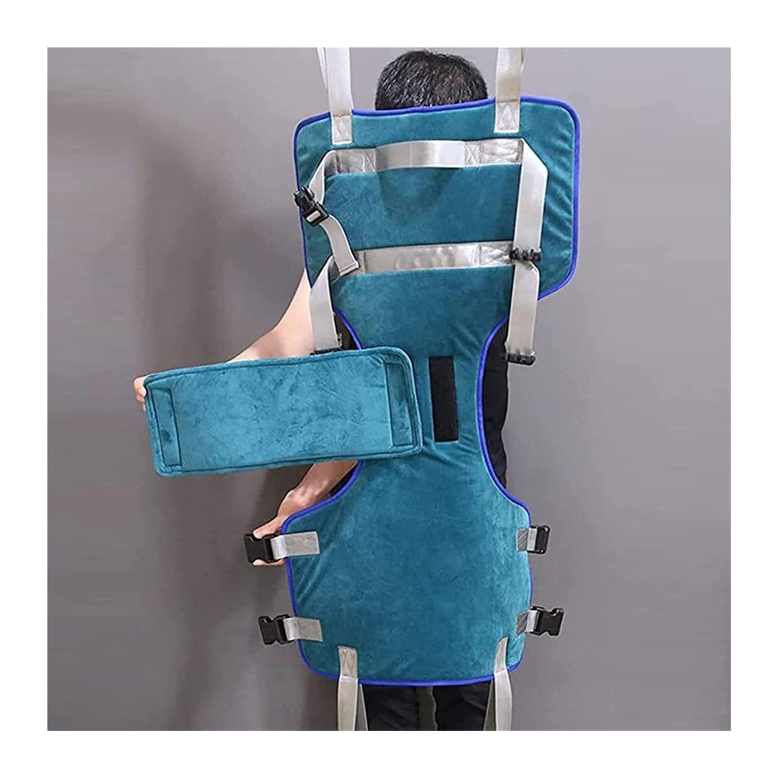 Arnés de Transferencia Ajustable para Ancianos con Cinturón para Caminar - Soporte de Movilidad para Personas con Discapacidad y Rehabilitación - Soporte Lumbar para Posición de Pie