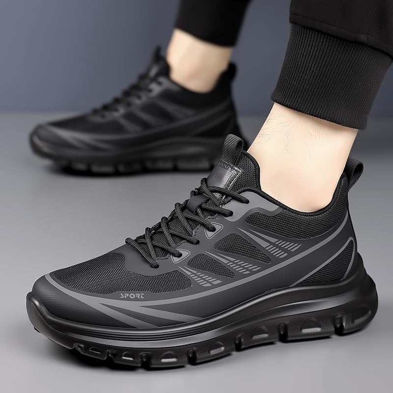 Men's Outdoor Climbing Shoes Spring Autumn Winter Mesh Running Sports Casual Thick Bottom Mountaineering Sneakers