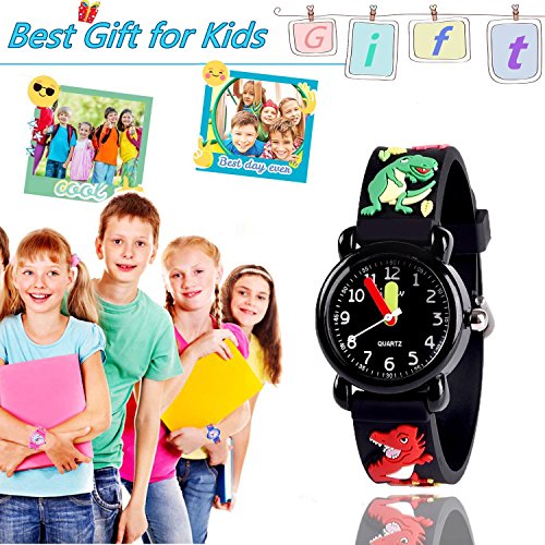 ATIMO 3D Cartoon Waterproof Watch for Boys Girls Age 3-8, Gifts for Kids2