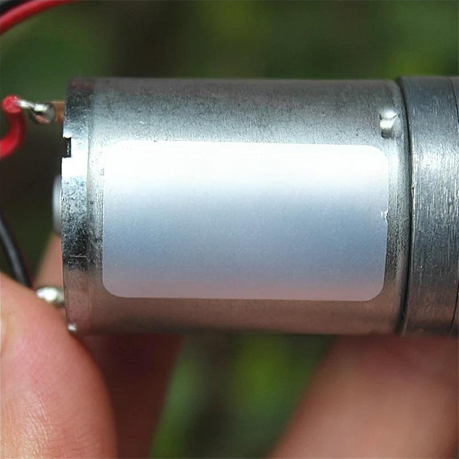 3/5/10 pezzi 370 mini 25 mm motore con ingranaggi in metallo DC 3-6 V 180-360 giri/min motore di riduzione micro riduttore velocità media Adatto per il fai da te, personale(5PCS)