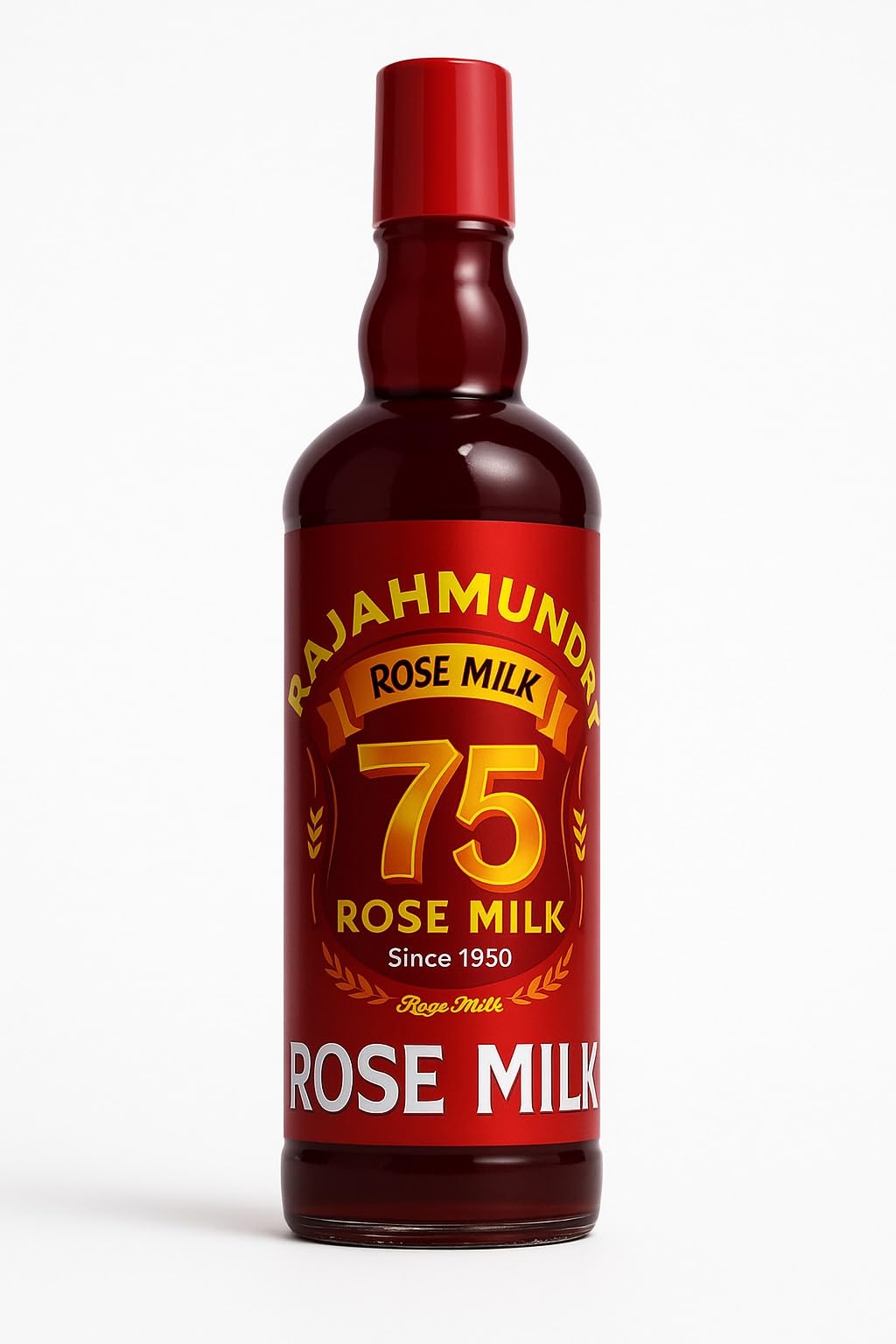 ROSE MILK CENTER Rose Syrup Sharbat 750ml | Refreshing Drink with Milk, Soda, or Water | Perfect for Rosemilk, Falooda, Mocktails, Desserts & Sweets | Organic Summer Beverage-image-44