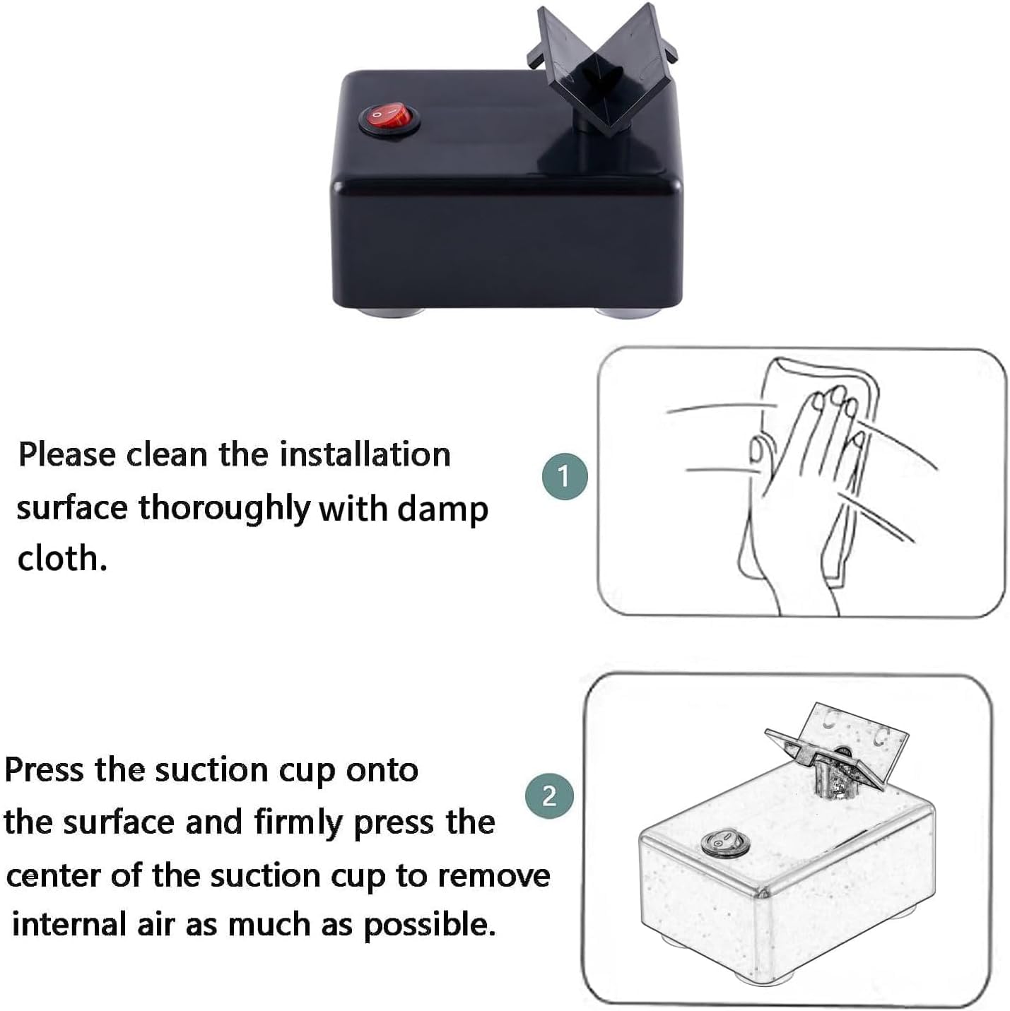 MObyat Shaker per Smalto per Unghie, Shaker per Smalto per Unghie, Miscelazione Efficiente/Alta velocità di Rotazione di 3200 Giri/min/Risparmio di Tempo, per Nail Art, Inchiostro per Tatuaggi