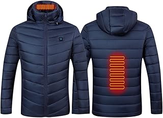 Electric Heated Jacket Women Usb Heated Clothing Heated Coat Hooded Heated Hoodie Heated Jacket 2 Heating Zonejacket Adjustable Temperature Heating Warm Clothing Heating Jackets