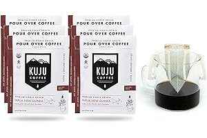 Kuju Pour Over Coffee: Single-Serve, Ethical, Eco-Friendly