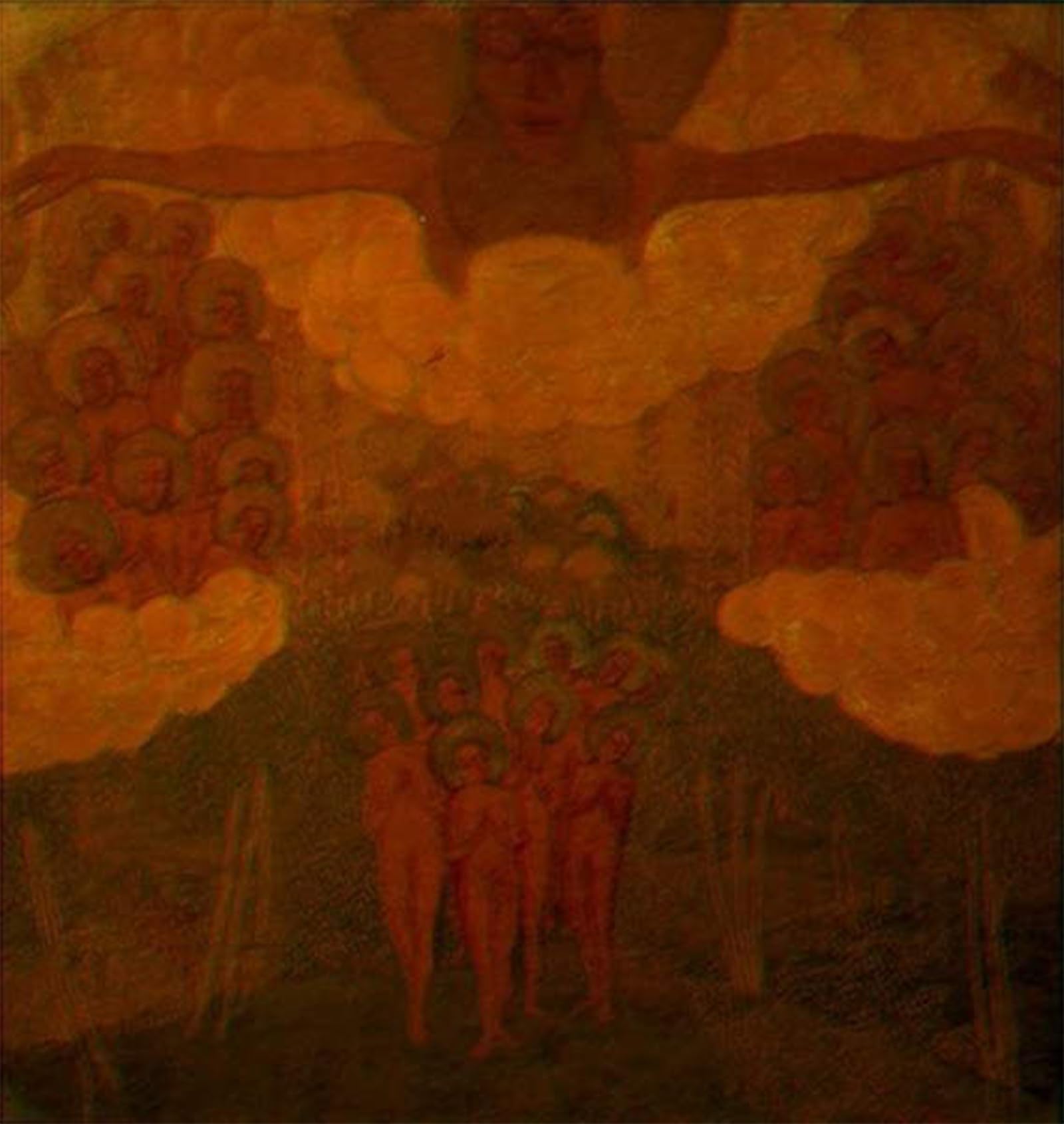 Artxlxxbn No Frame Famous Art Print Poster Vintage Wall Art The Heavens Study For A Fresco By Kazimir Severinovich Malevich Canvas Art Poster For Home Decor 60X90cm