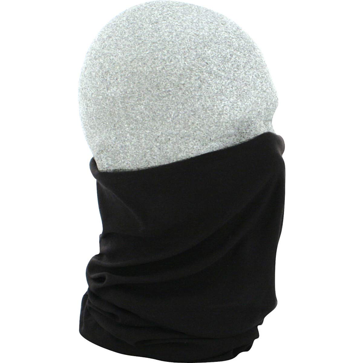 Zan Headgear Adult Motley Tube Multifunctional Headwear,One Size,Black