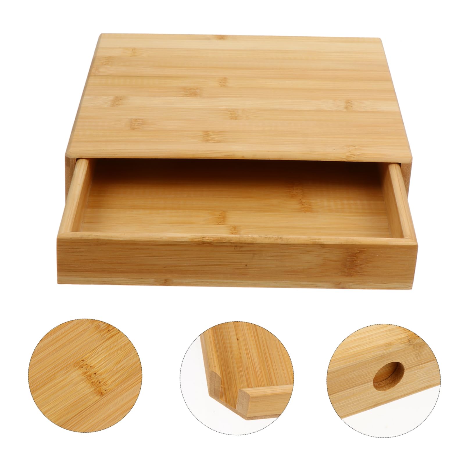 Beaupretty Caja De Madera Para Envolver Té Forma De Caja De Obsequio De Té De Madera Práctica Para Almacenar