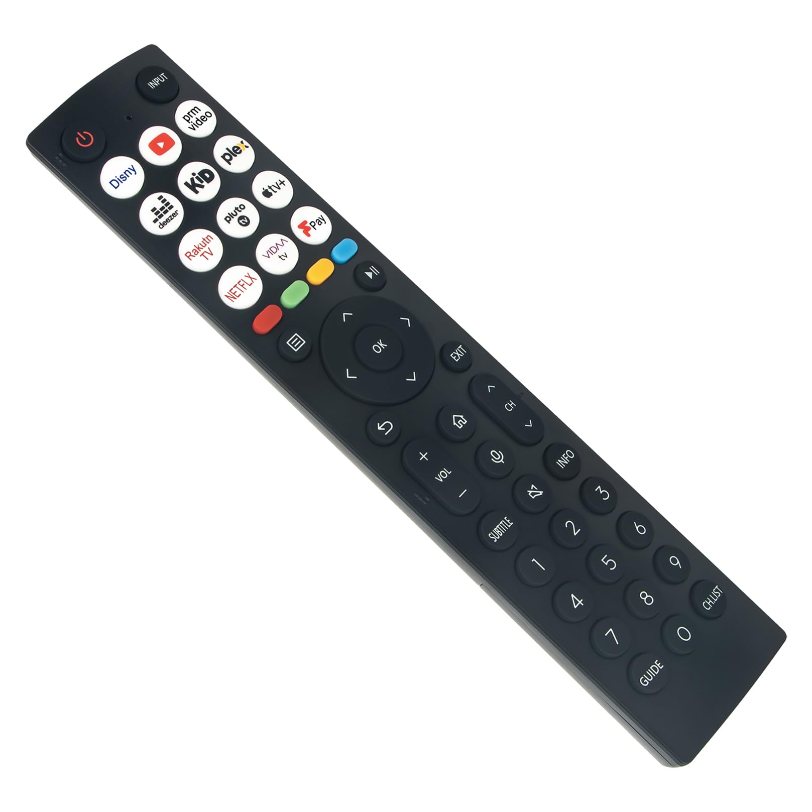 ALLIMITY ERF2K36H Voice Remote Control Replacement fit for Hisense TV 43E6KTUK 50E6KTUK 55E6KTUK 65E6KTUK 43E6KTUK 50E6KTUK 55E6KTUK 65E6KTUK 43A6KTUK 50A6KTUK 55A6KTUK 58A6KTUK 65A6KTUK 70A6KTUK - Image 4
