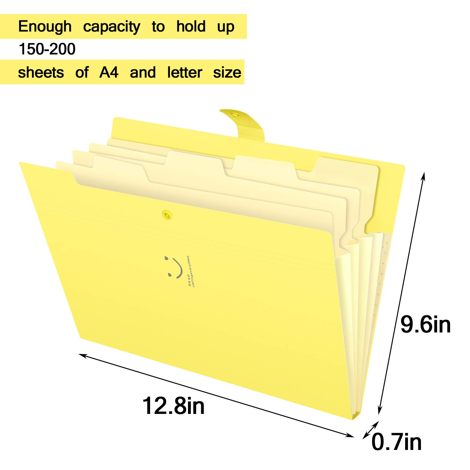 SKYDUE Accordion File Organizer