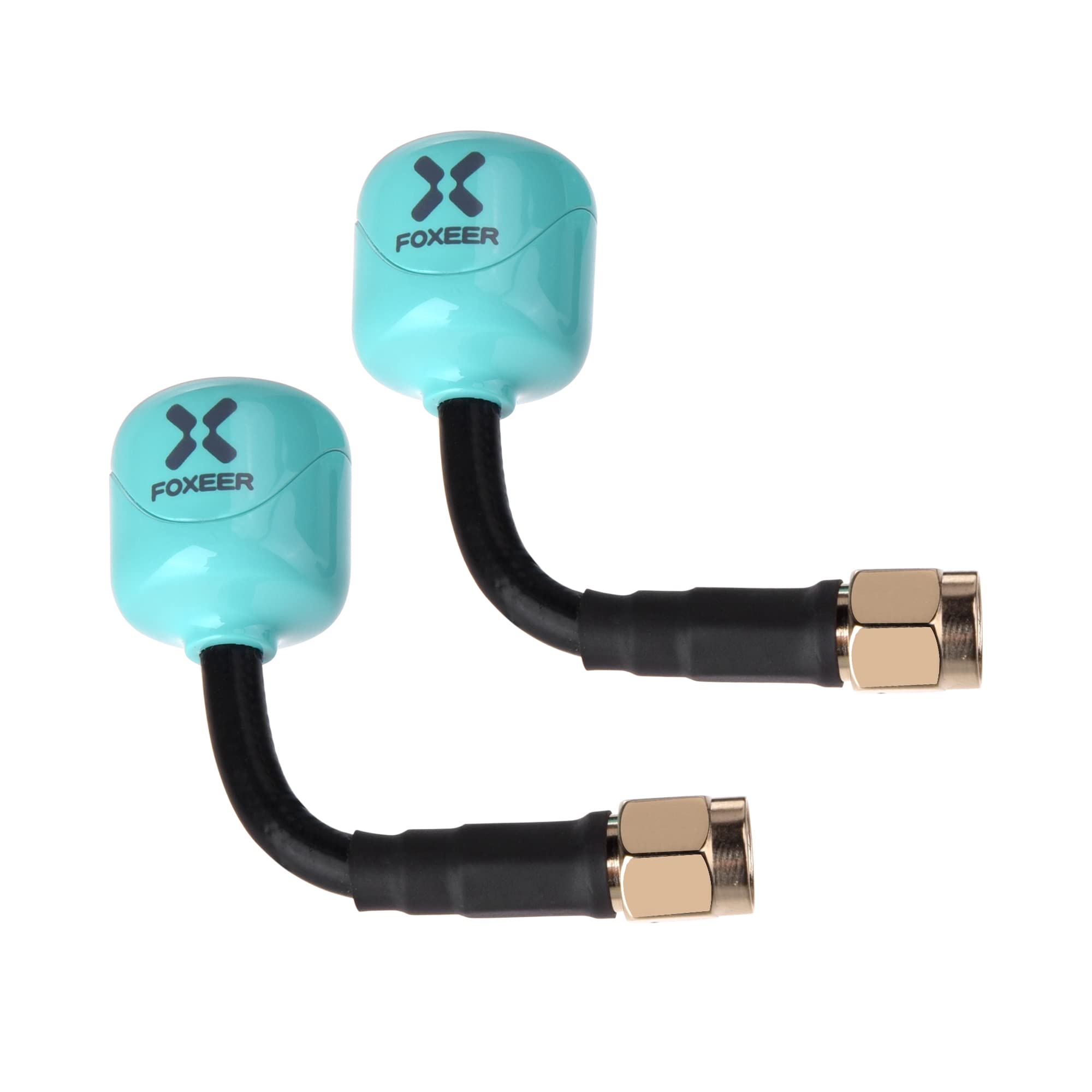 2 antenne FPV Foxeer Lollipop 4 Plus 2,6 dBi 5,75 GHz RHCP TX RX per drone FPV Racing (RP-SMA)
