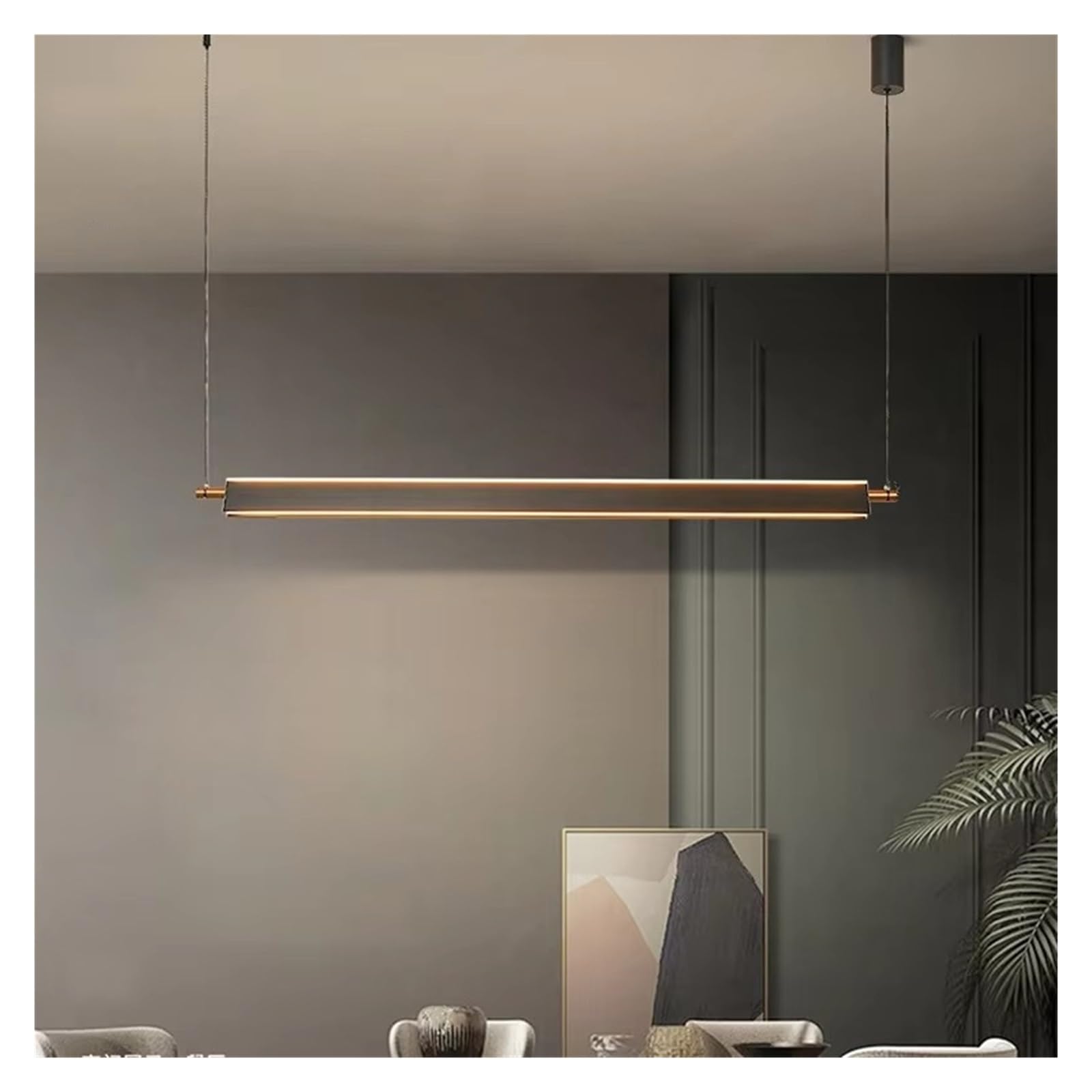 Suspension LED île de cuisine rétro éclairage haut et bas pour table à manger - 7