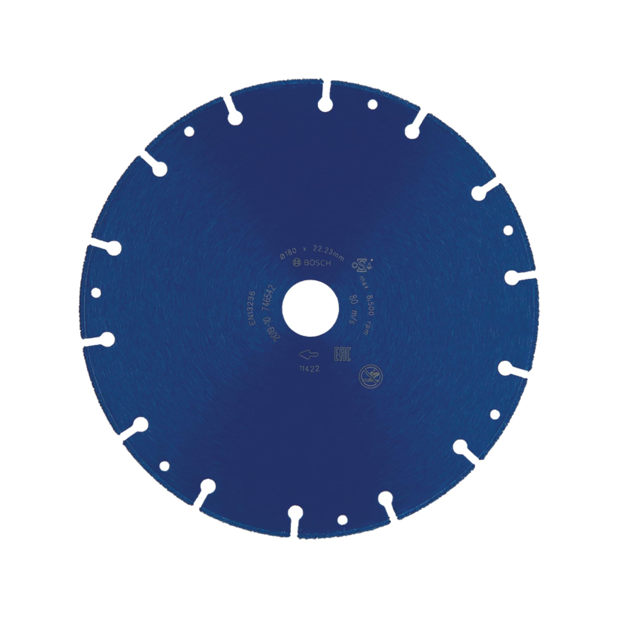 Bosch Accessories 2608900535 M14 Disco de corte de diamantes Diámetro 180 mm Diámetro de la broca 22.23 mm 1 pieza(s)