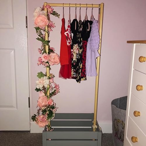 Miniatura 5 de Guirnalda de peonía, OrgMemory Rose Flower Vine, guirnalda floral de 6 pies para decoración de boda, camino de mesa para decoración de hogar