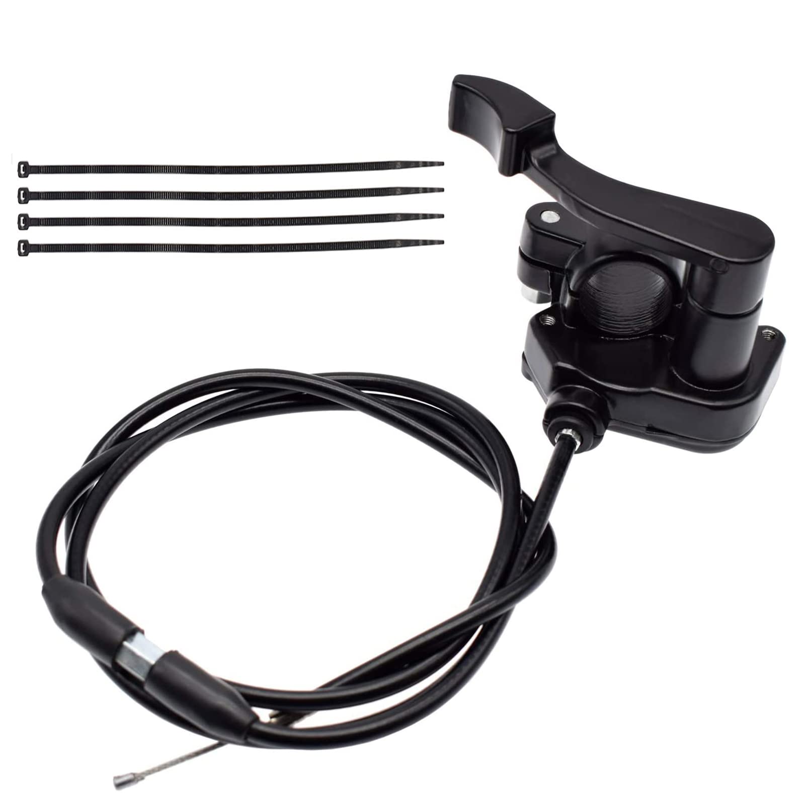 Buy 7/8'' 22mm Thumb Throttle Cable Accelerator Control Handle Assembly