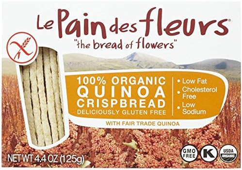 Le Pain Des Fleurs Organic Quinoa Crispbread, 4.41 oz
