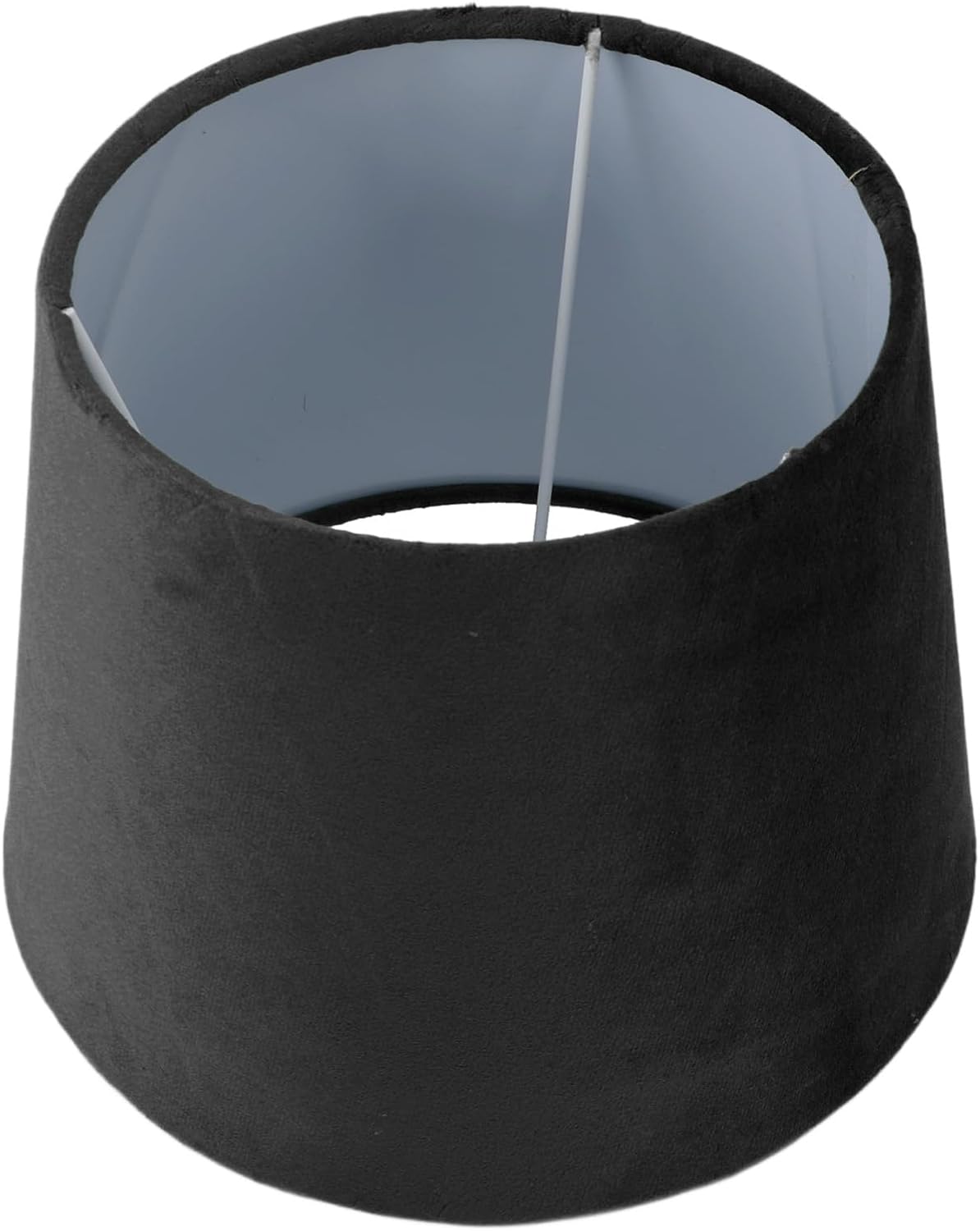 Small Lamp Shade Light Soft Touch Eye Care, Versatile Replacement, Easy to Install for Table Floor Lamps (Black)