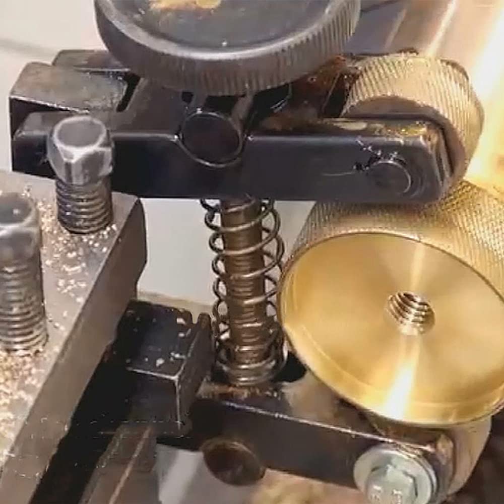 Juego de Herramientas de Moleteado Modelo CR15 Torno Vástago Ajustable con Rueda