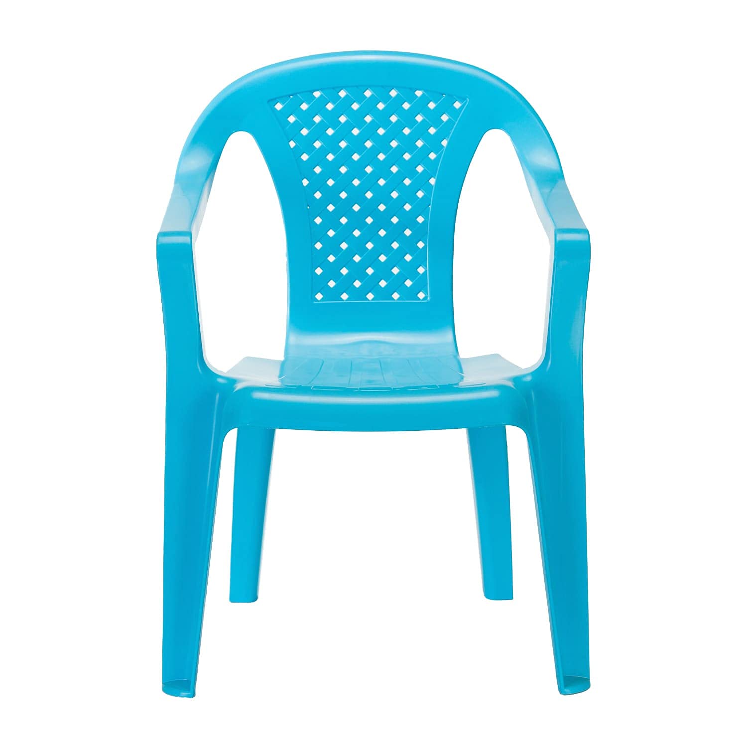PROGARDEN Sedia, Resina Polipropilene Plastica, Blu, Regular