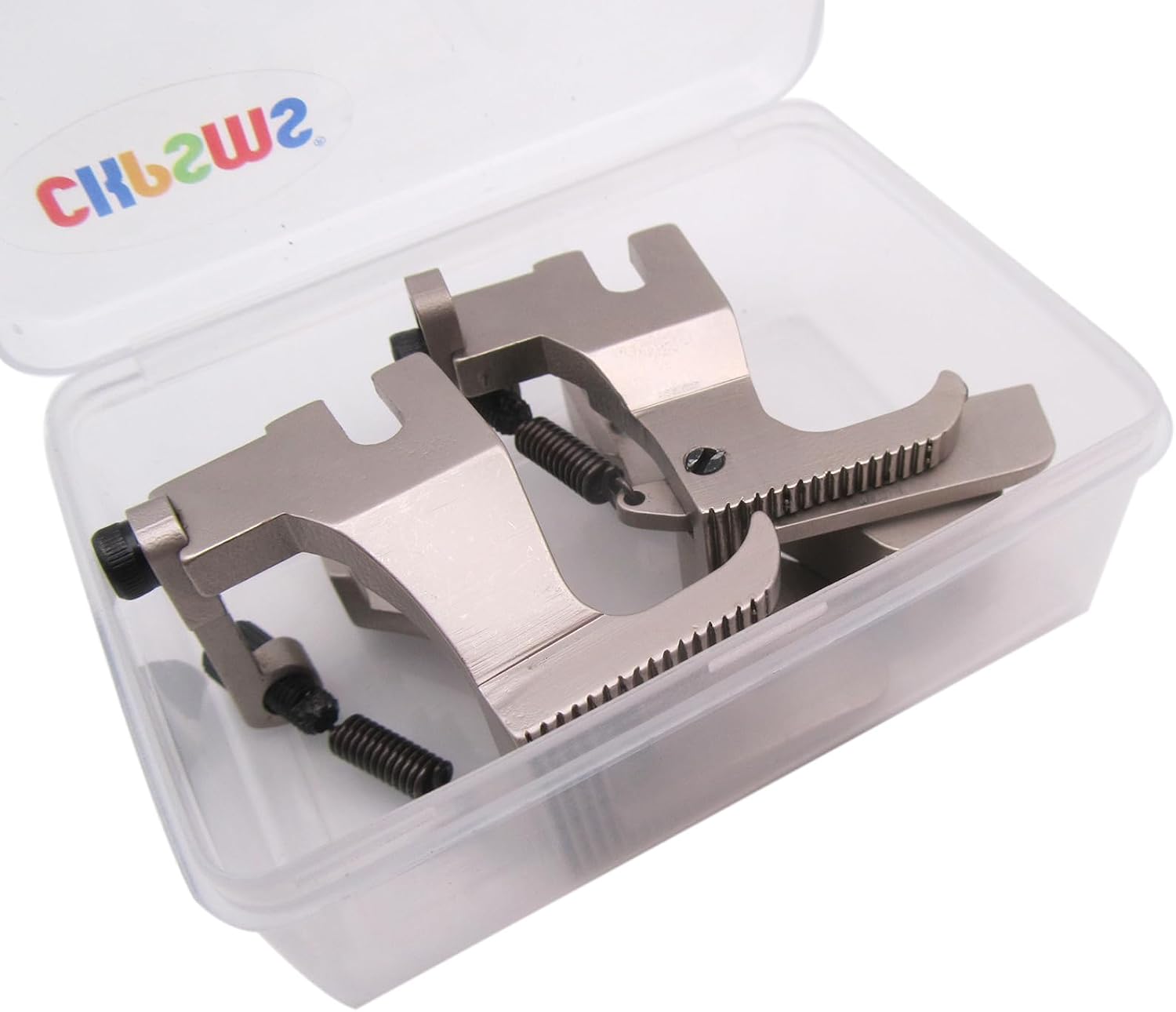 CKPSMS Brand - Left+Right Spring Edge Guide Walking Foot #GL141+GR141 Compatible with/Replacement for JUKI Brand DU-141,DU-1181,DU-1181N Typical Brand GC6-6 Jack Brand H5,H6 CONSEW Brand 205RB (1/8")