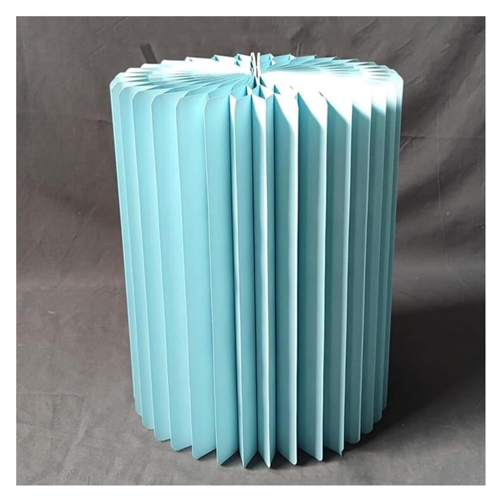 CXGfdghD plinth， Foldable Paper Columns Display Pedestals Stands, Pillar Cylinder Centerpiece With Acrylic Disc(Diameter 30cm,40cm)