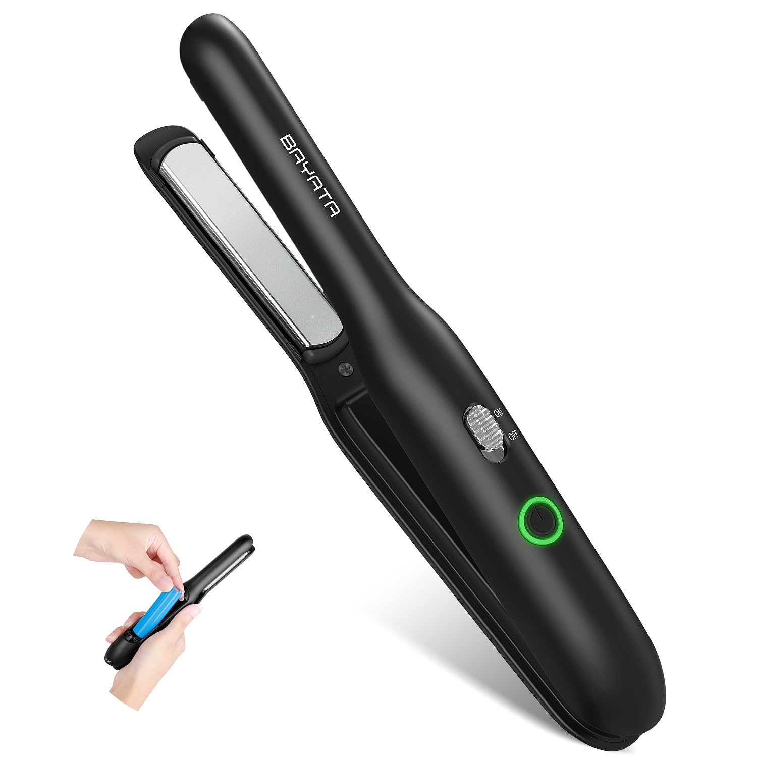 ヘアアイロン nenetan64 Amazon | BAYATA ヘアアイロン コードレス【電池着脱式・機内持ち込み