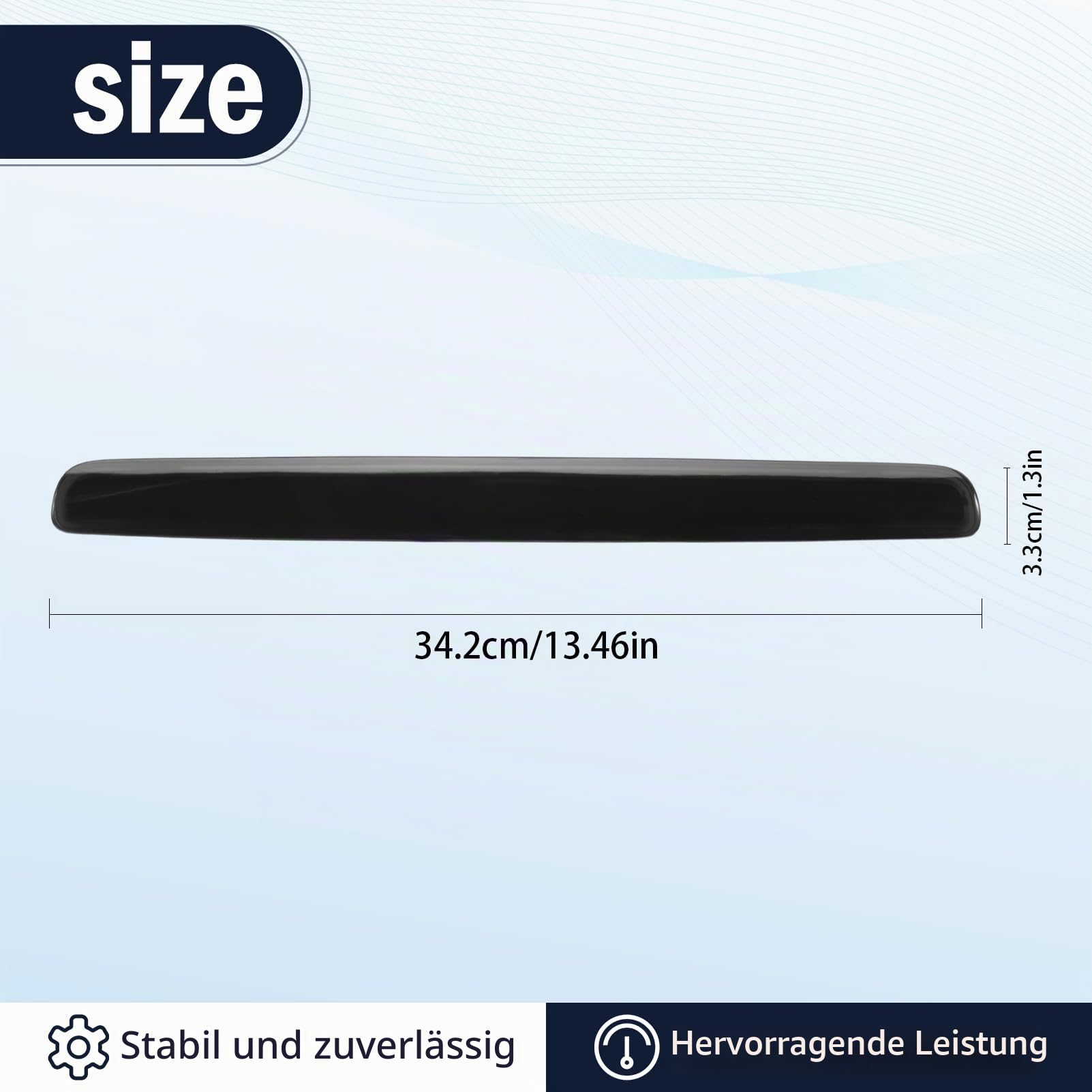 Bremslicht 3a Schwarz für T5 2003-2015 Transporter Multivan Bus Box Kasten 7E0945097 Bremsleuchte Oben Bremslichte Heckklappe 3. Bremsleuchte Drittes Bremslicht Schwarz 7E0945097A 7E0945097G
