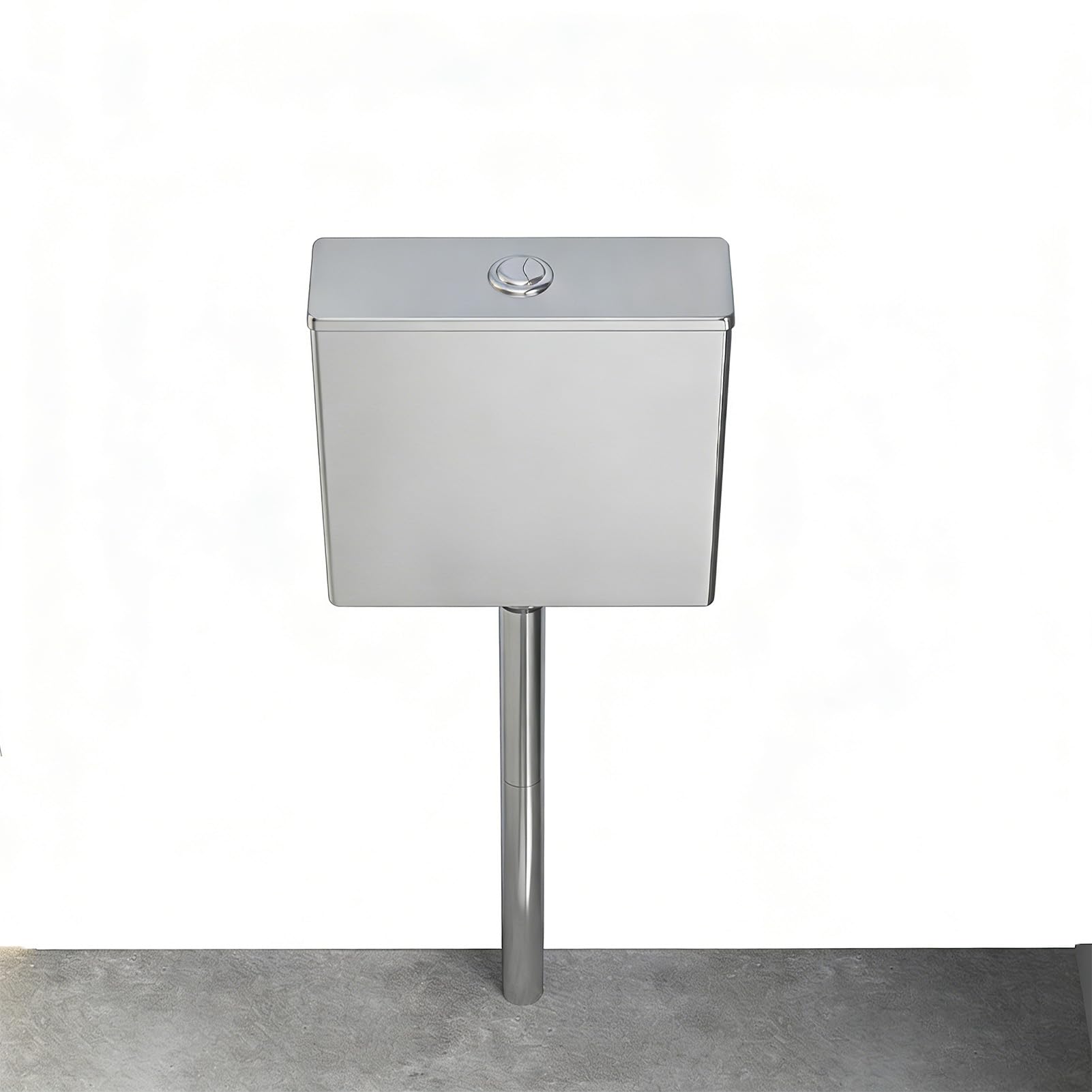 Inodoros de Acero Inoxidable con Descarga Resistente a los olores y Pedal Antideslizante, Inodoros de una Pieza para Trenes, aeropuertos y baños públicos,Water Tank