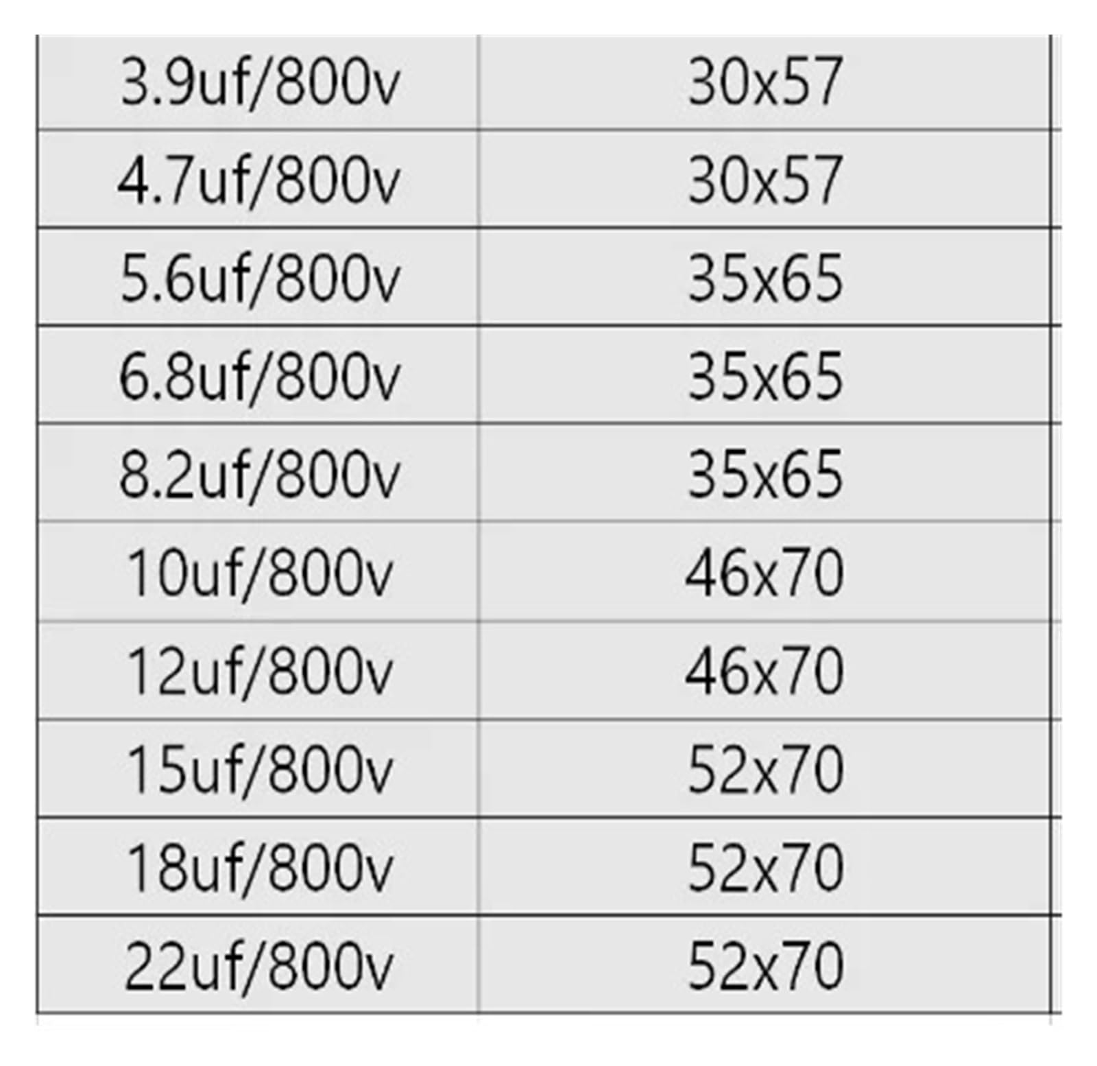 1 pz 1 pz 800 V CC condensatore Crossover(0.1UF 1200VDC)
