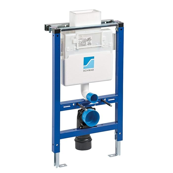 Buy Schwab by Fluidmaster Short Concealed Wall Hung Toilet Mounting