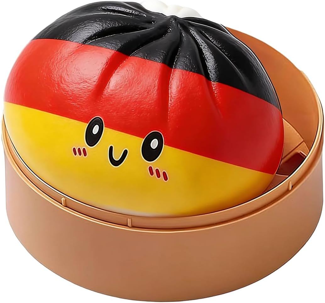 Dumpling Squishy Mystery Box, Slow Rising Glitter Squishy Dumpling Toy, Anxiety Relief Fidget 2026 New Flag