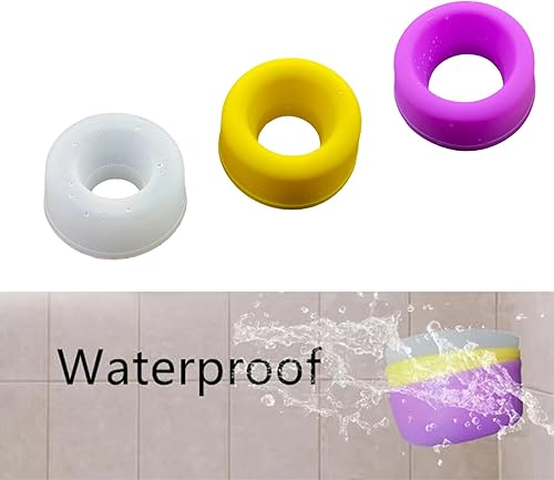 Miniatura 3 de 3 piezas de funda de silicona de sellado de la tapa del pene, extensor de vacío del pene de la bomba de sellado, juguetes sexuales para hombres de