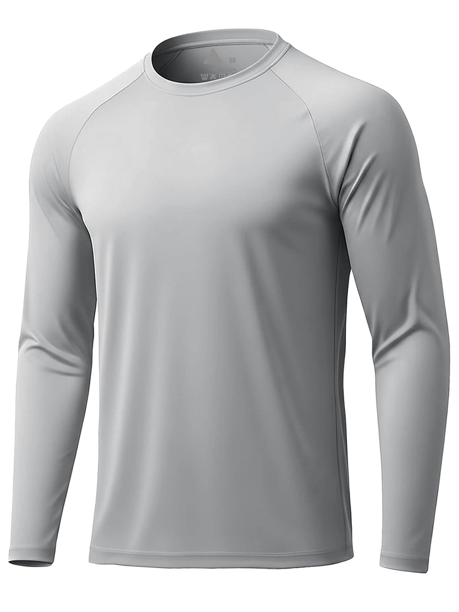 ZITY Long Sleeve Shirts for Men UPF 50+ Moisture Wicking Workout