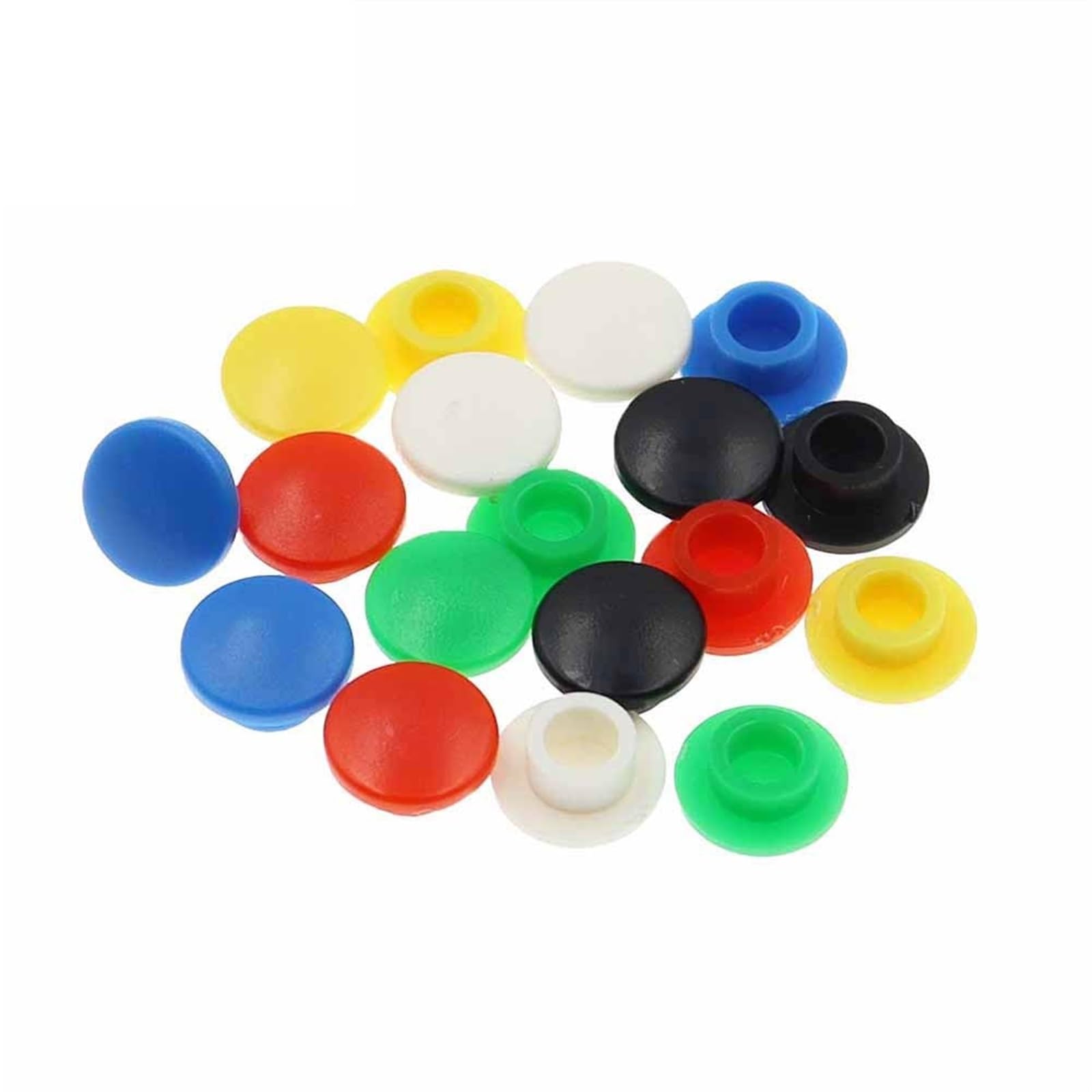 Capuchon bouton poussoir tactile 8mm : Idéal pour micro-interrupteur 6x6 - 7
