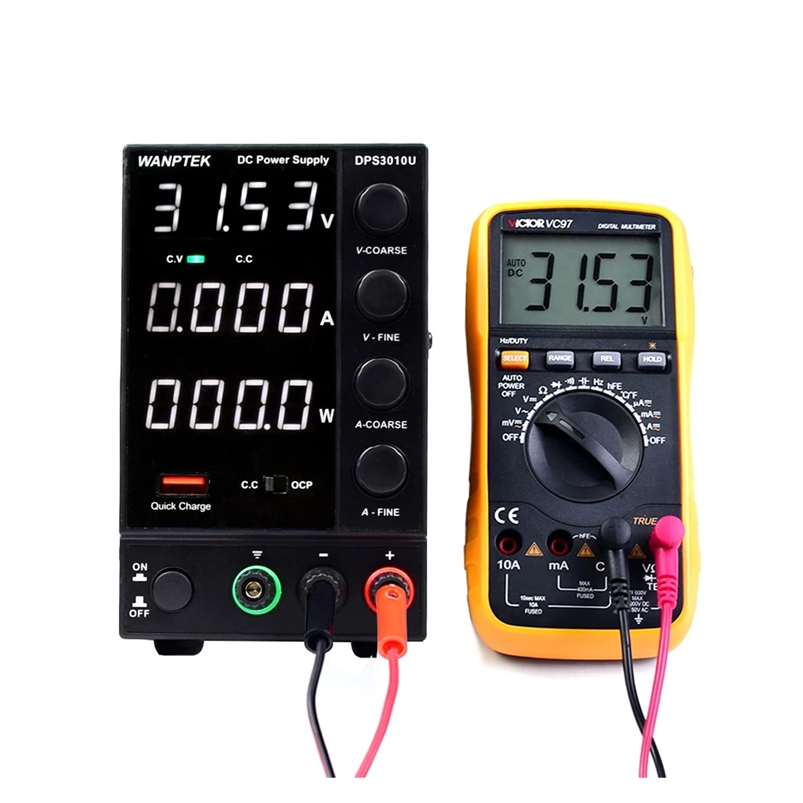 Alimentation Laboratoire,Alimentation Stabilisée USB Réglable DC Laboratoire 30V 10A Alimentation d'alimentation de laboratoire réglable 60V 5A Régulateur tension Stabilisateur(DPS3010U)