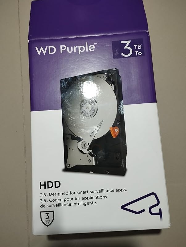Western Digital 6TB Purple Surveillance Hard Drive | WD64PURZ - BV
