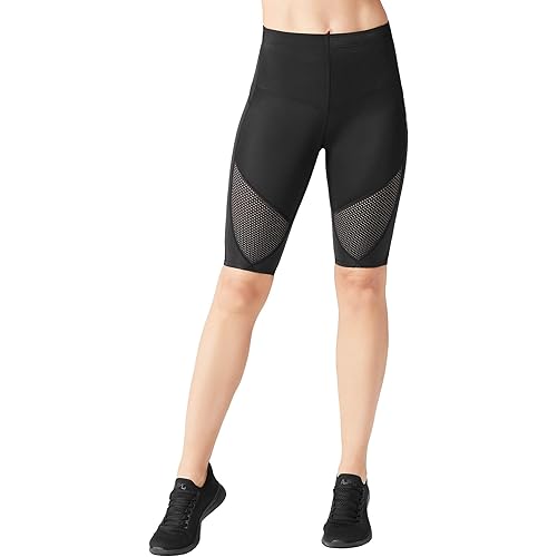 CW-X Women's Stabilyx Mid Rise Compression Shorts, 127805, Performance Shorts with Hip Joint Support