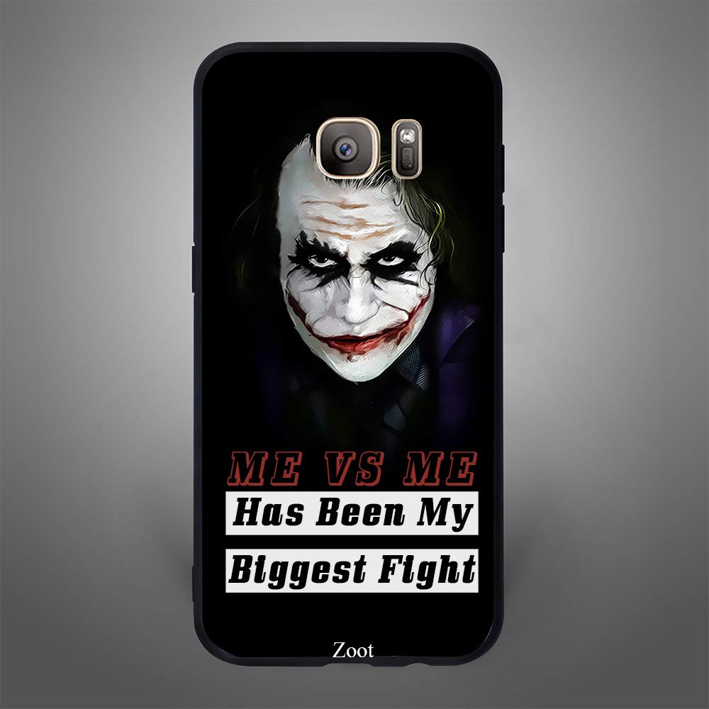 Zoot Me vs Me has Been My Biggest Fight Designer Phone Cover for Samsung Galaxy S7 Edge