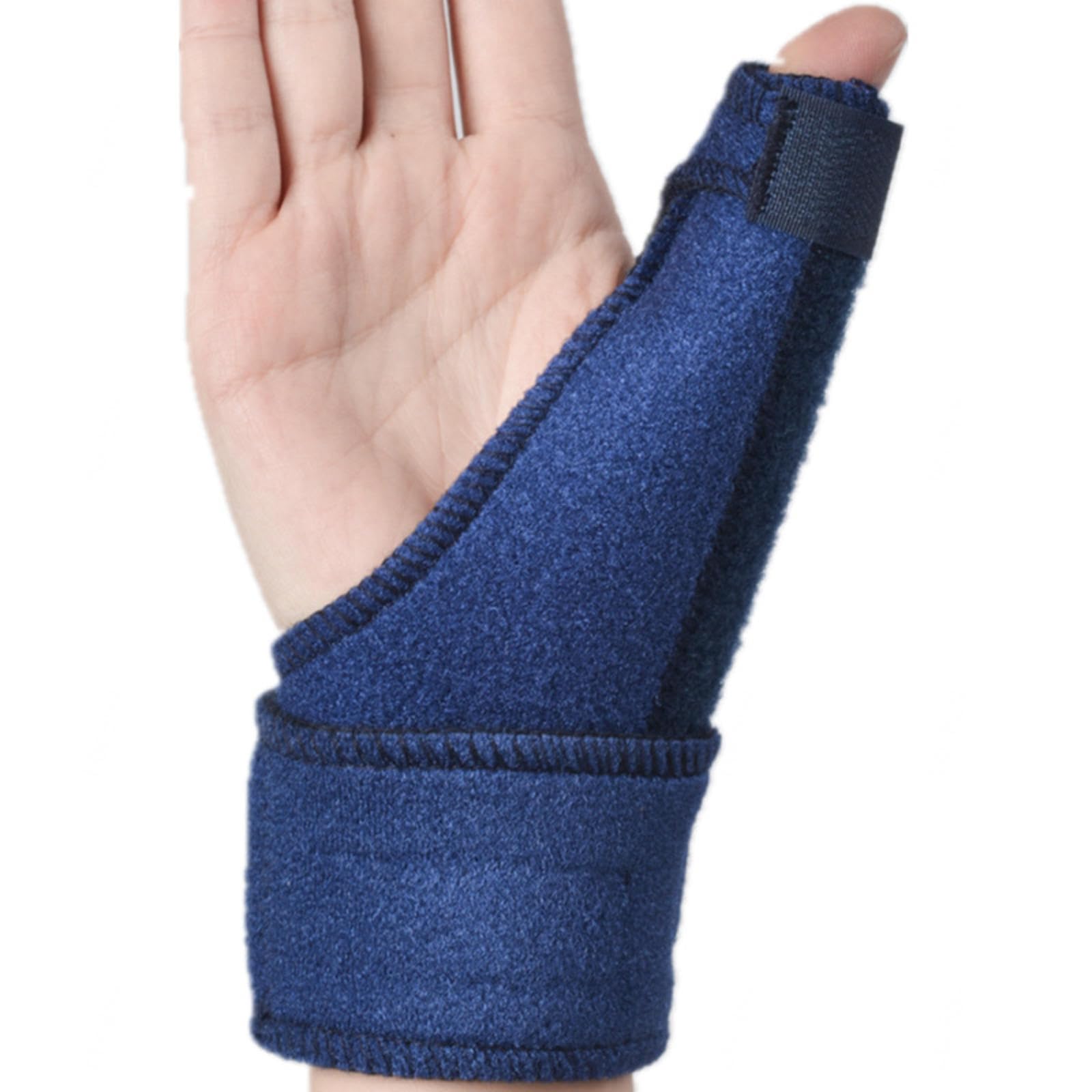 VIDECOR Medicina dello Sport Stabilizzatore Reversibile per Pollice Regolabile, Stecca per Pollice e Tutore per Polso - Stabilizzatore per Pollice e Supporto per Polso,Blue