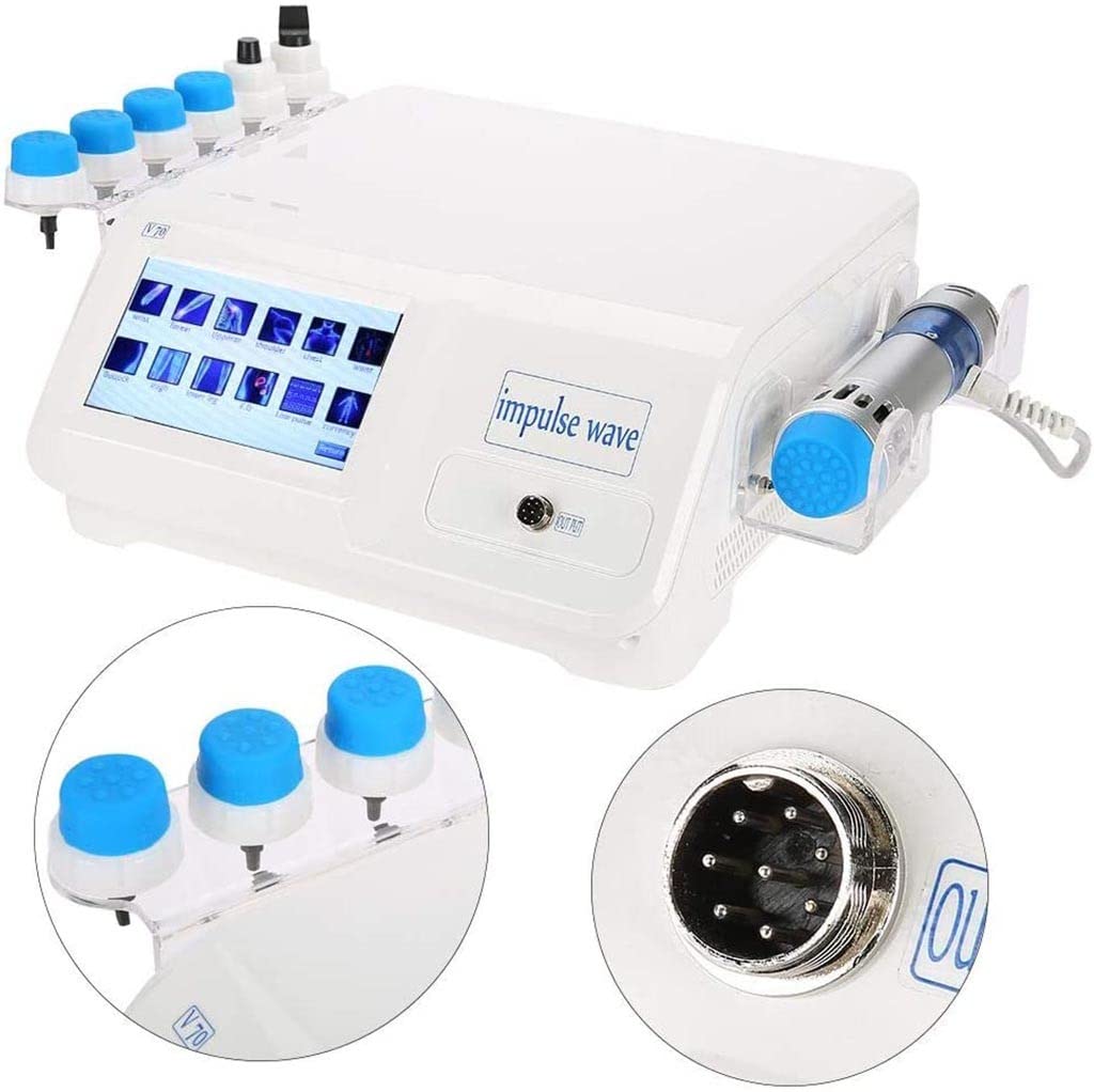 Macchina Per Massaggio Muscolare Ad Onde D'urto, Massaggiatore Extracorporeo Per Terapia Ad Onde D'urto ED Dispositivo Per Terapia Elettromagnetica Per Percussioni Di Tessuti Profondi Body Relax