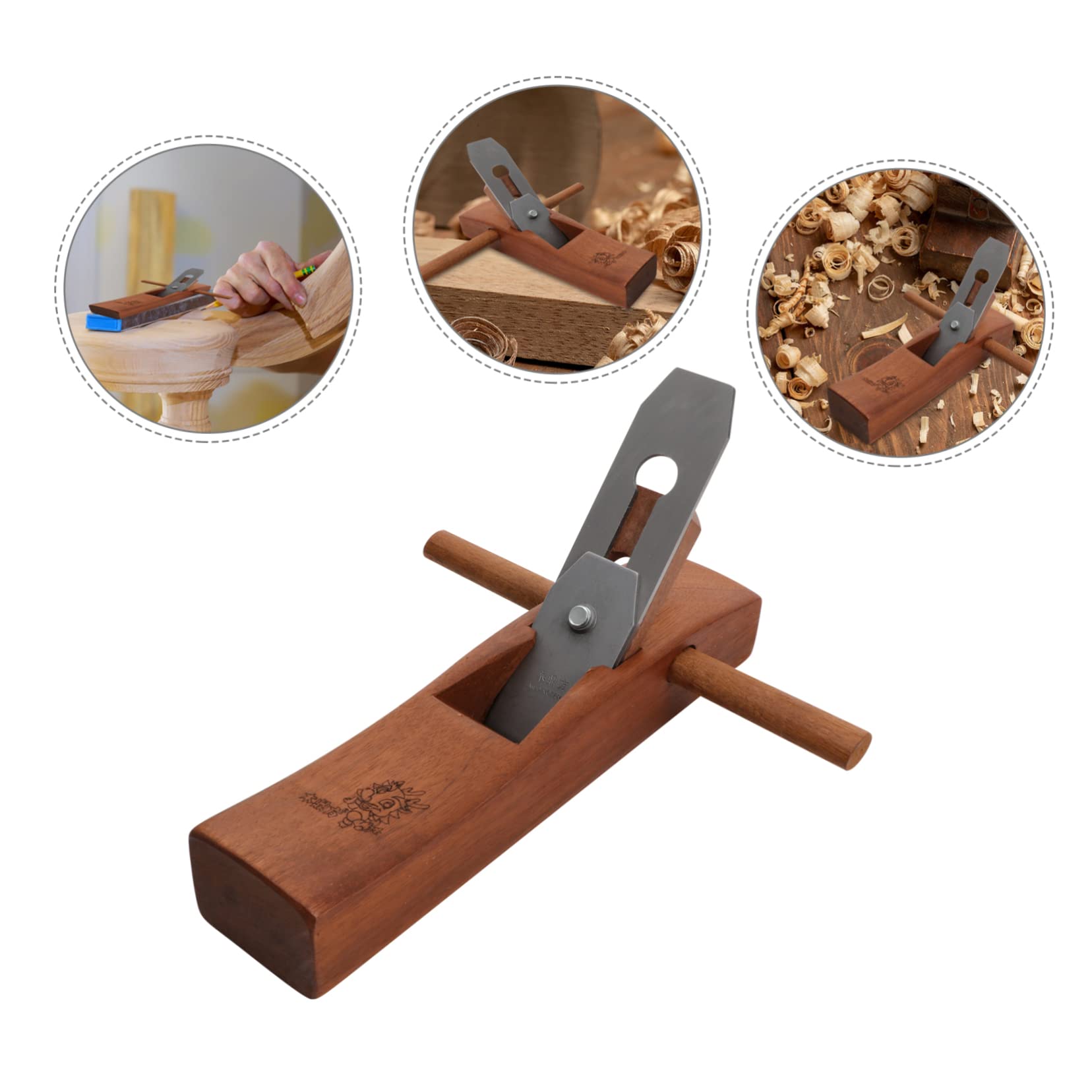 SHINEOFI Cepilladora Manual Para Carpinteros Cepillo De Madera Plano Resistente y Duradero