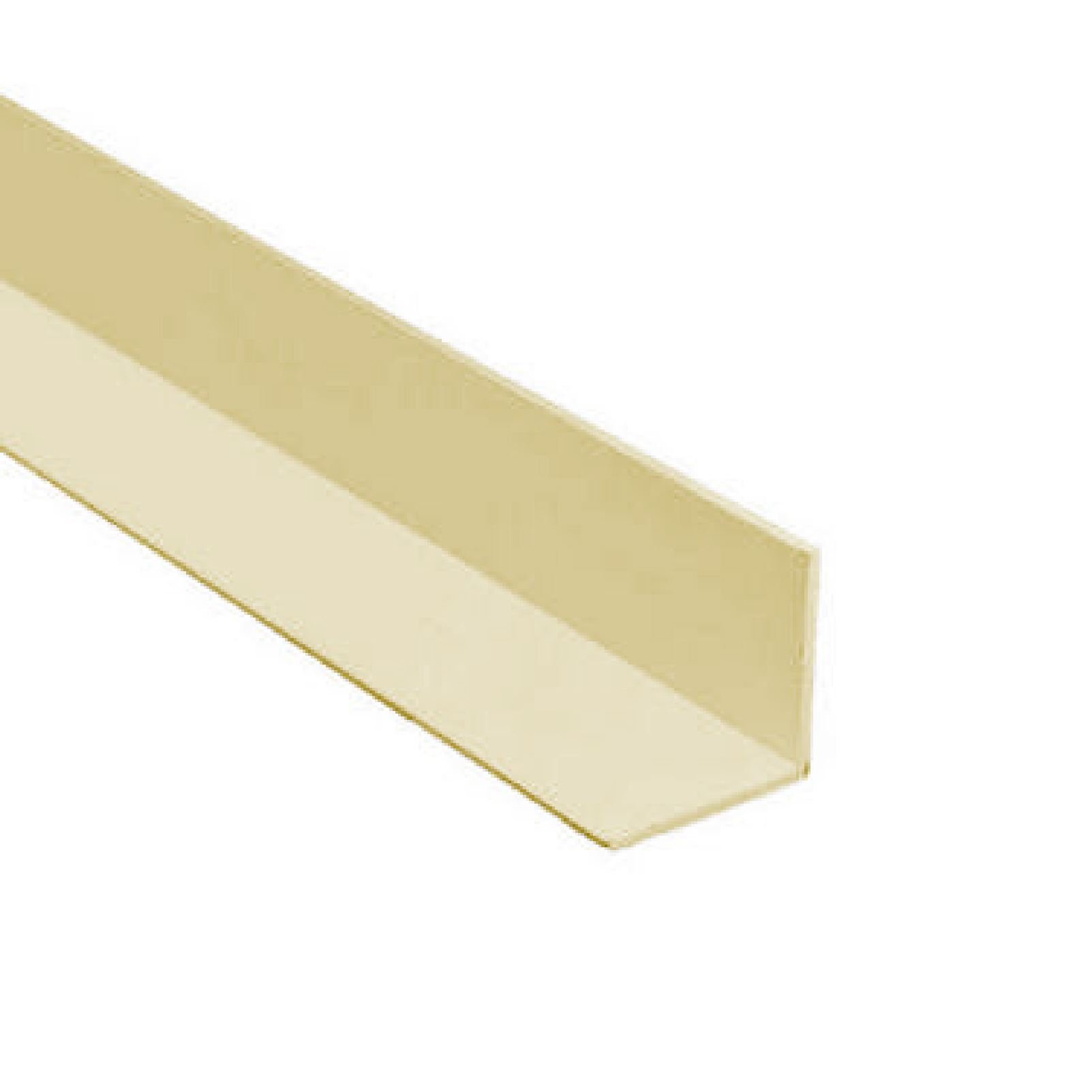 Home Smart Cream 3 X 1 Metre Upvc Plastic Rigid Angle 40 X 40Mm Corner Cover Trim 90 Degree