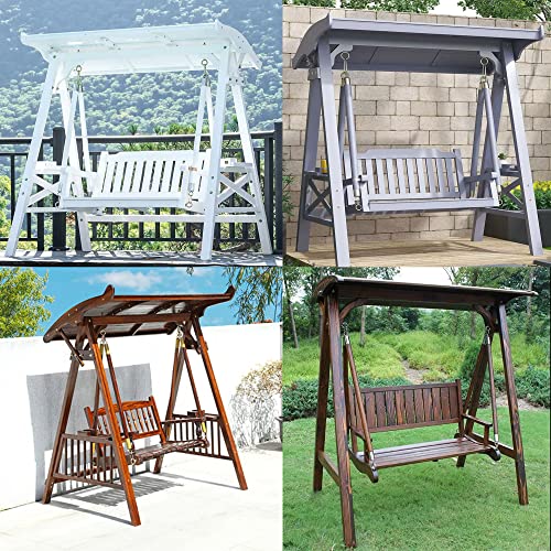Sangles de rechange imperméables pour banc 2/3 places – Coussins épais et lavables pour terrasse, jardin et porche – Cushs gris 150 x 100 x 10 cm