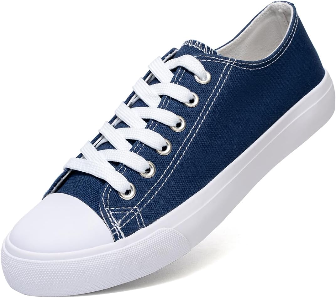 Zapatos de lona para mujer Casual Low Top Zapatillas de deporte de moda para mujer