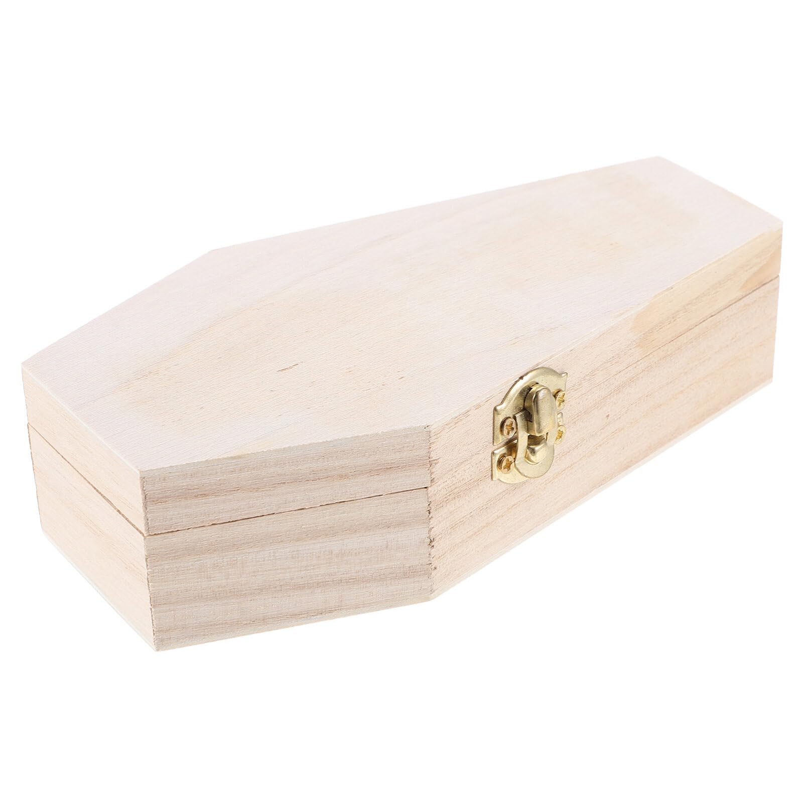 Gothic Schmuckkästchen Sargform - Holzbox Für Haustierasche Oder Halloween Deko